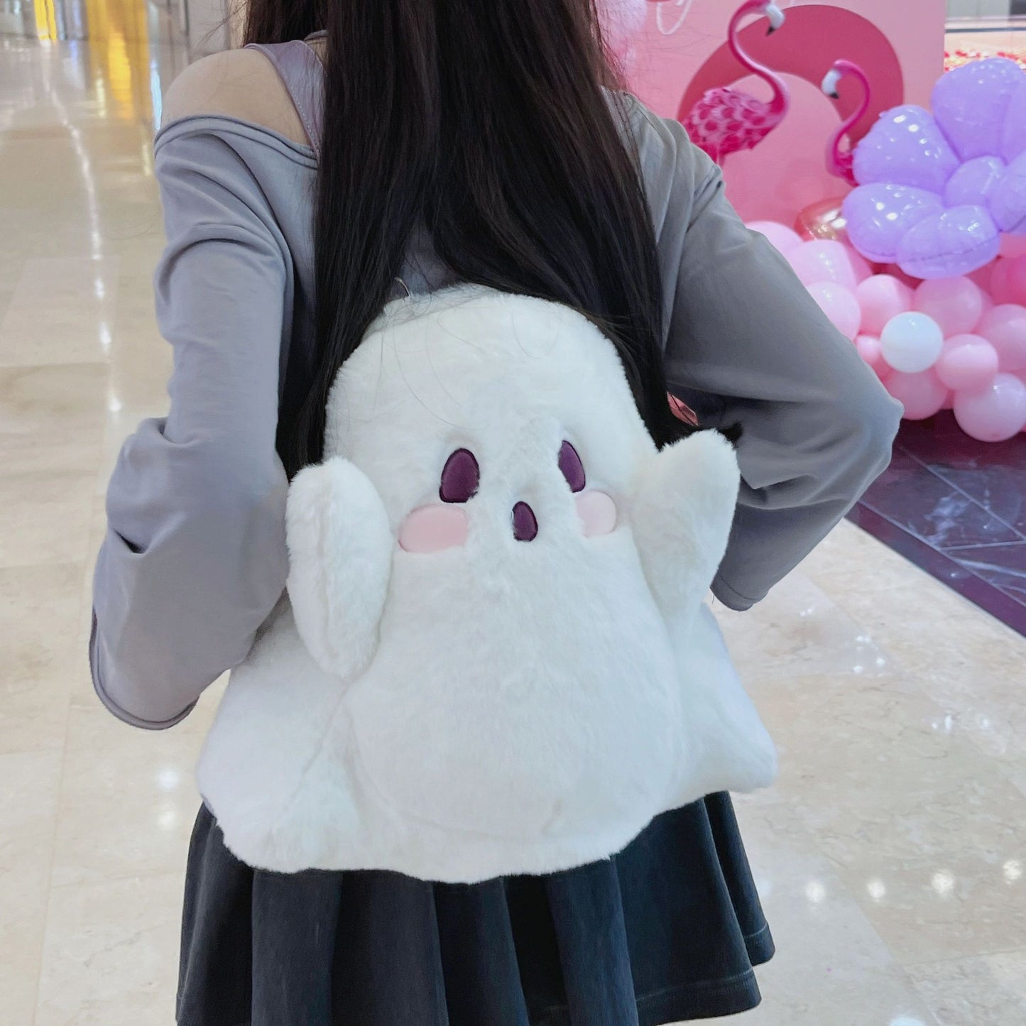 Halloween Cute Ghost Cartoon Backpack