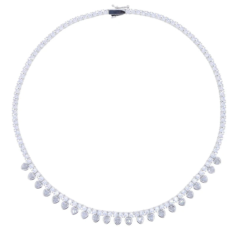 Celestial Radiance Gemstone Choker – Dainty Statement Necklace