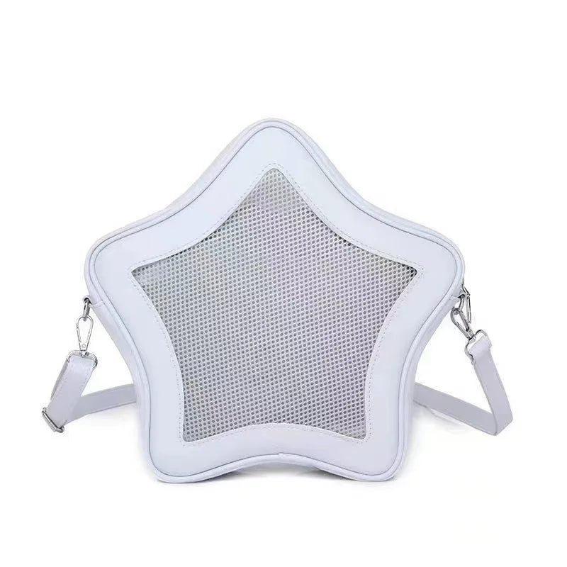 Star Window Ita Shoulder Bag – Kawaii Display Purse (Multiple Colors)