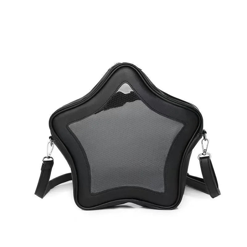 Star Window Ita Shoulder Bag – Kawaii Display Purse (Multiple Colors)