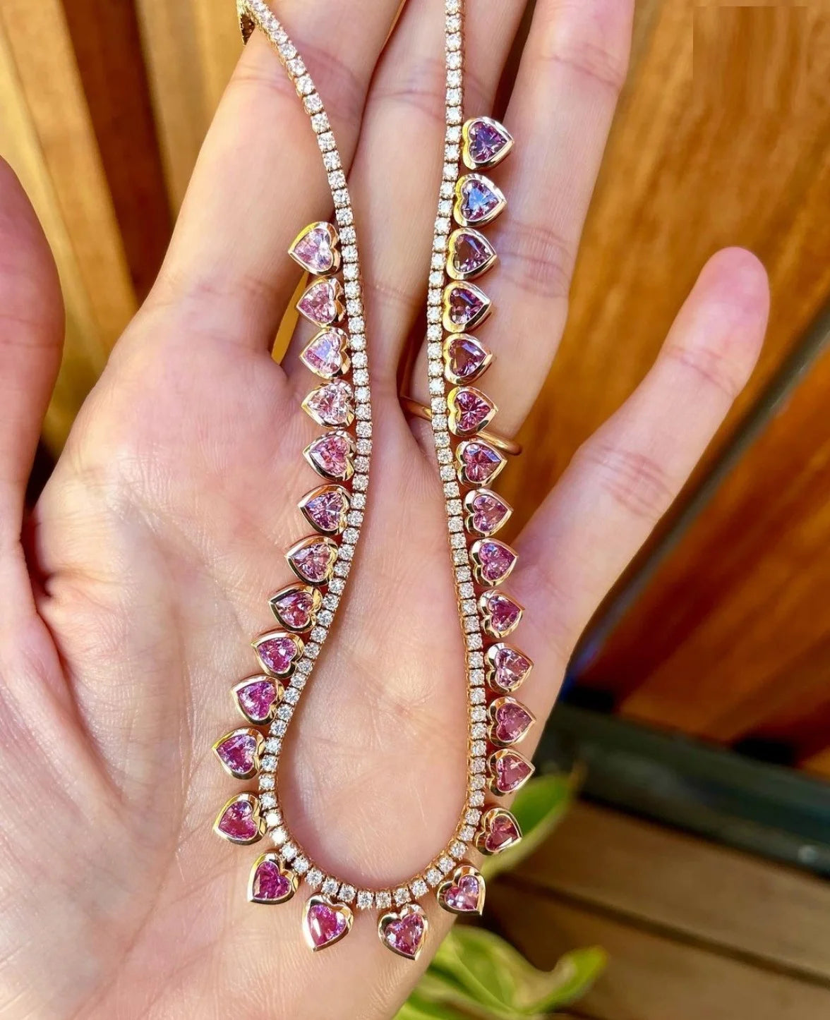 Celestial Radiance Gemstone Choker – Dainty Statement Necklace