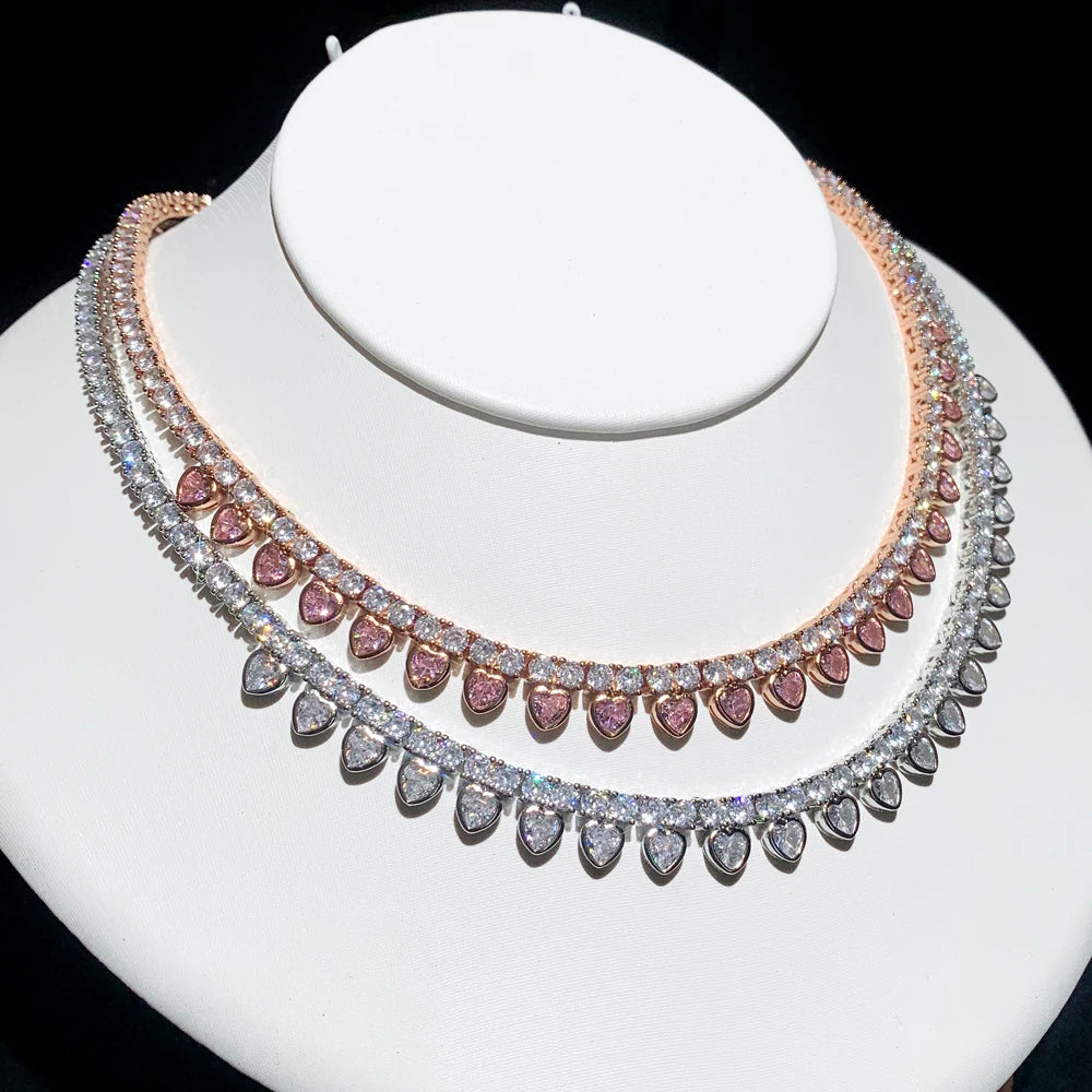 Celestial Radiance Gemstone Choker – Dainty Statement Necklace