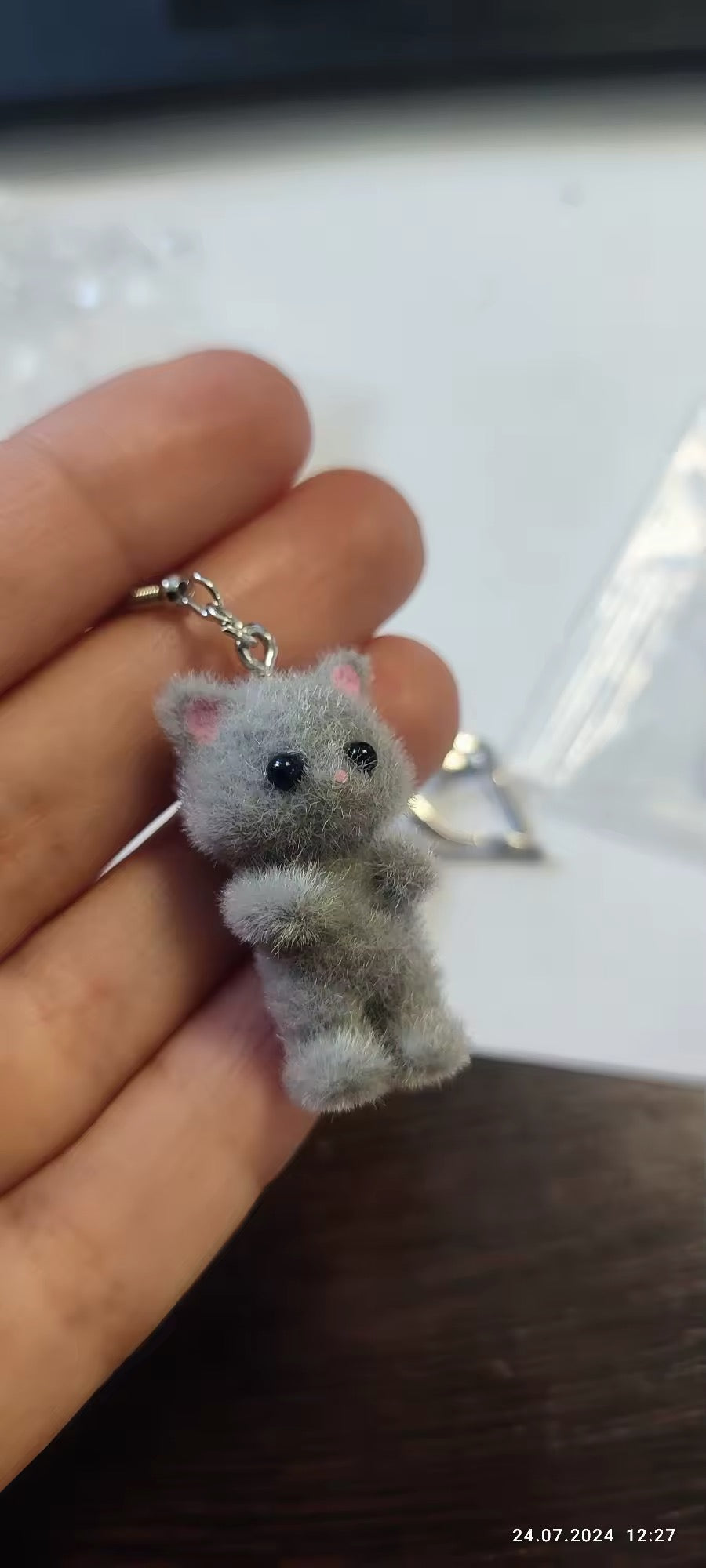 Fuzzy Kitty Earrings