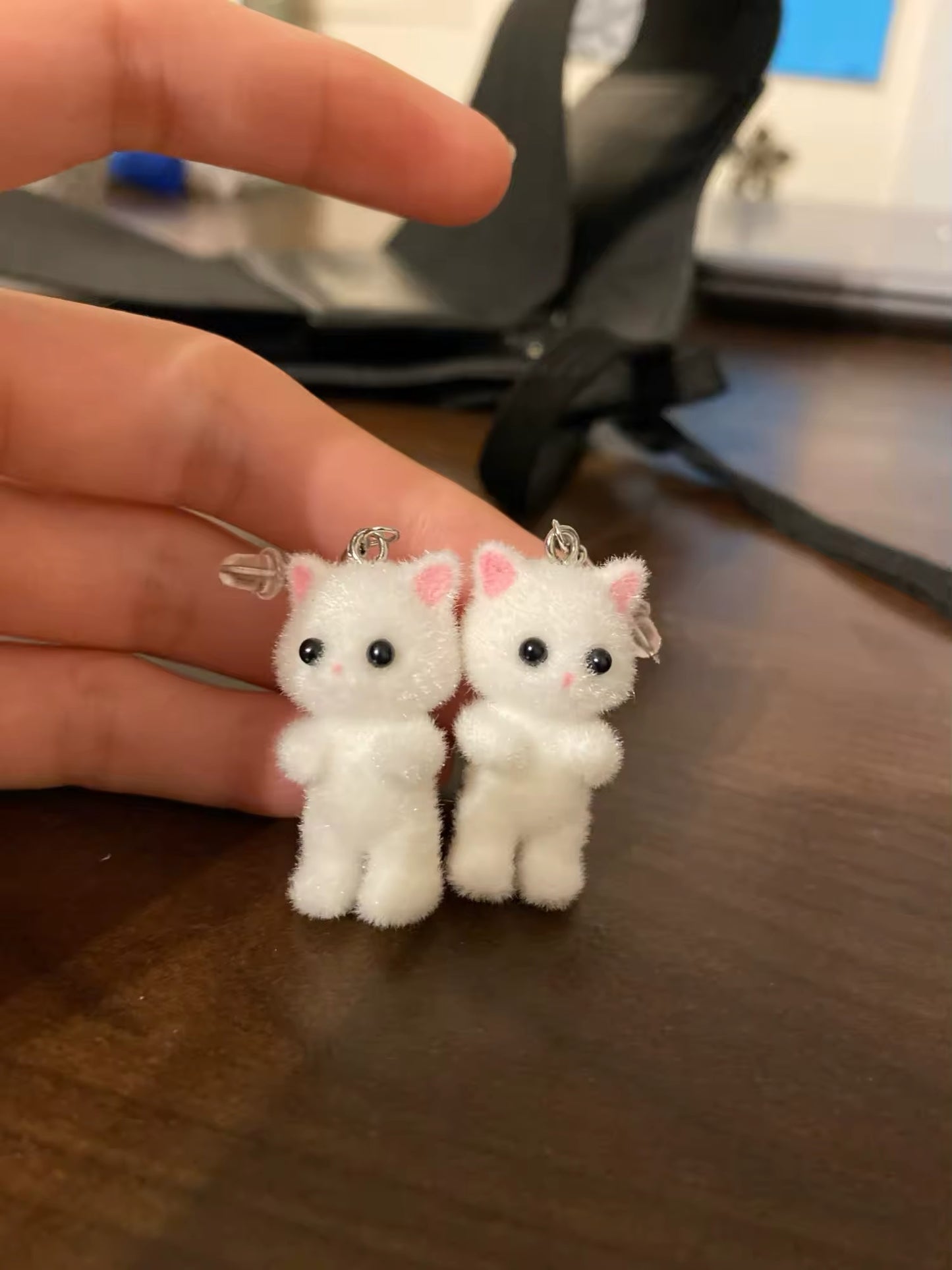 Fuzzy Kitty Earrings