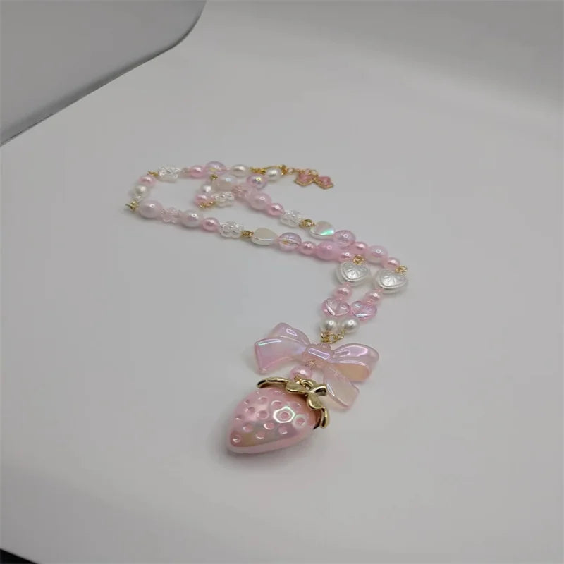 Kawaii Strawberry Dream Necklace