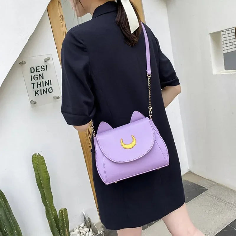 Cat Moon Purse