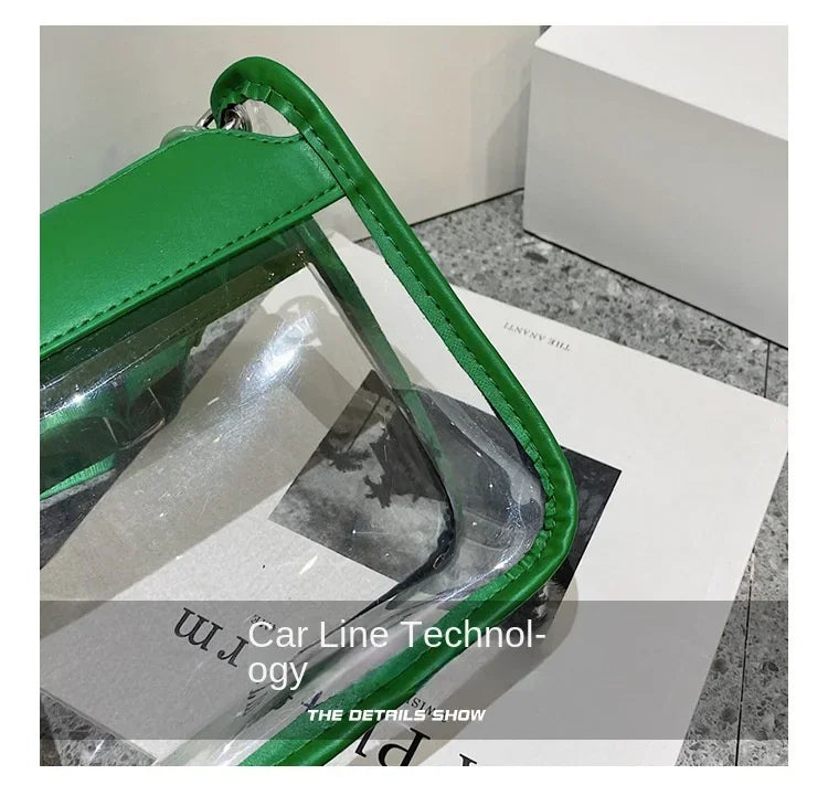Crystal Clear Chain Crossbody