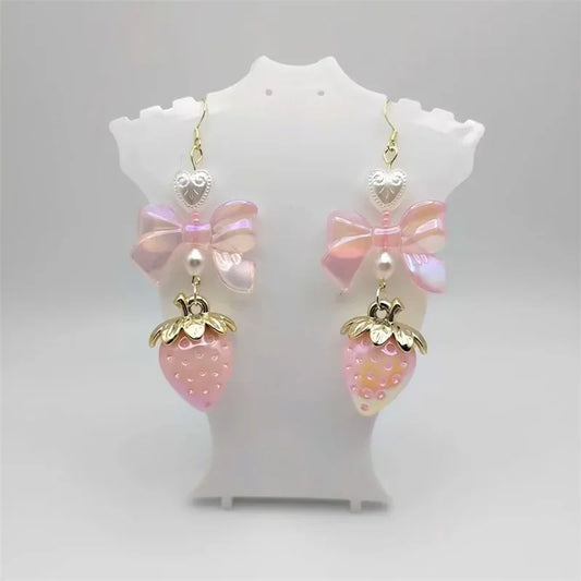 Kawaii Strawberry Dream Earrings