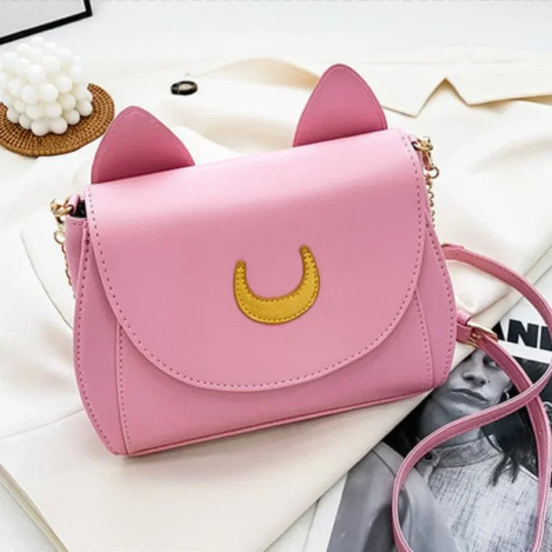 Cat Moon Purse