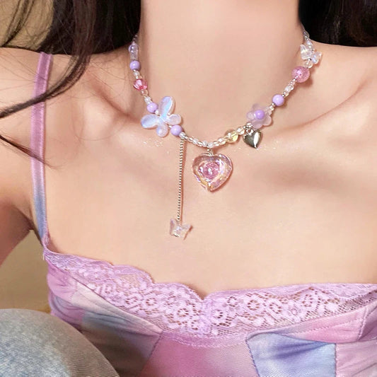 Y2K Beaded Necklace