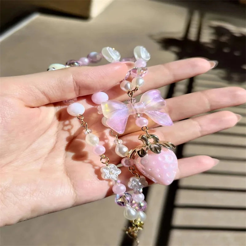 Kawaii Strawberry Dream Necklace