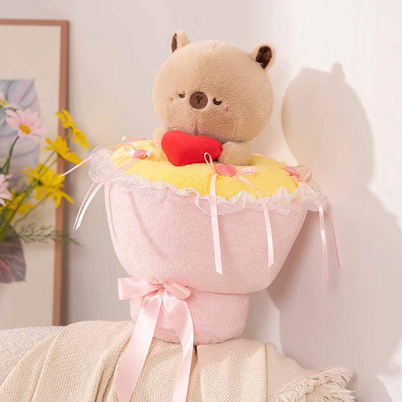 Animal Friend Bouquet Plushie