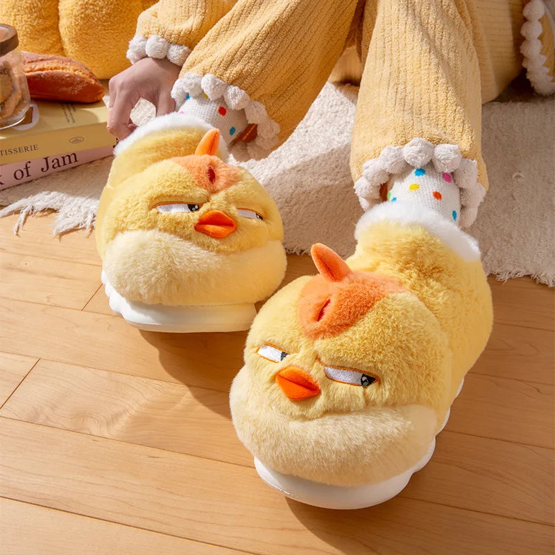 Side Eye Chicken Slippers