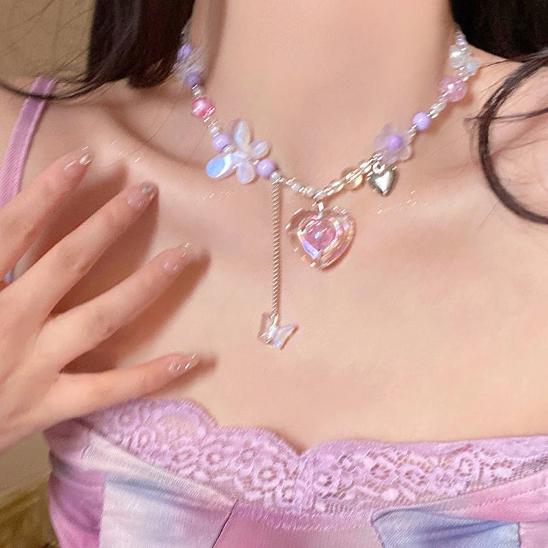 Y2K Beaded Necklace