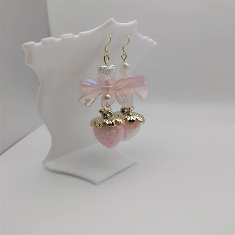 Kawaii Strawberry Dream Earrings