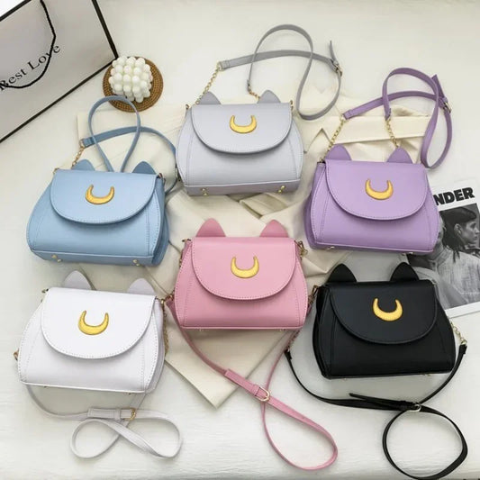 Cat Moon Purse