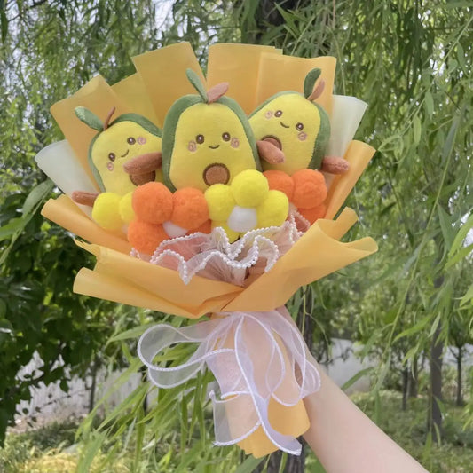 Avocado Sunshine Plushie Bouquet