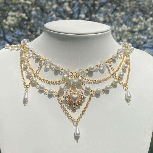 Royal Reverie Pearl Choker