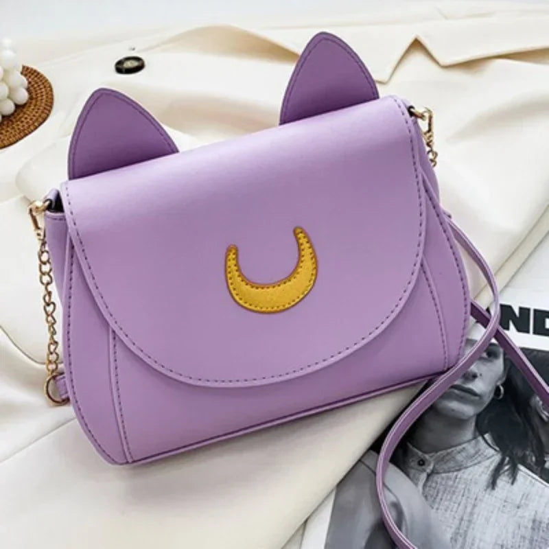 Cat Moon Purse