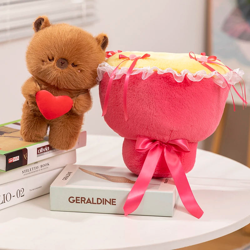 Animal Friend Bouquet Plushie