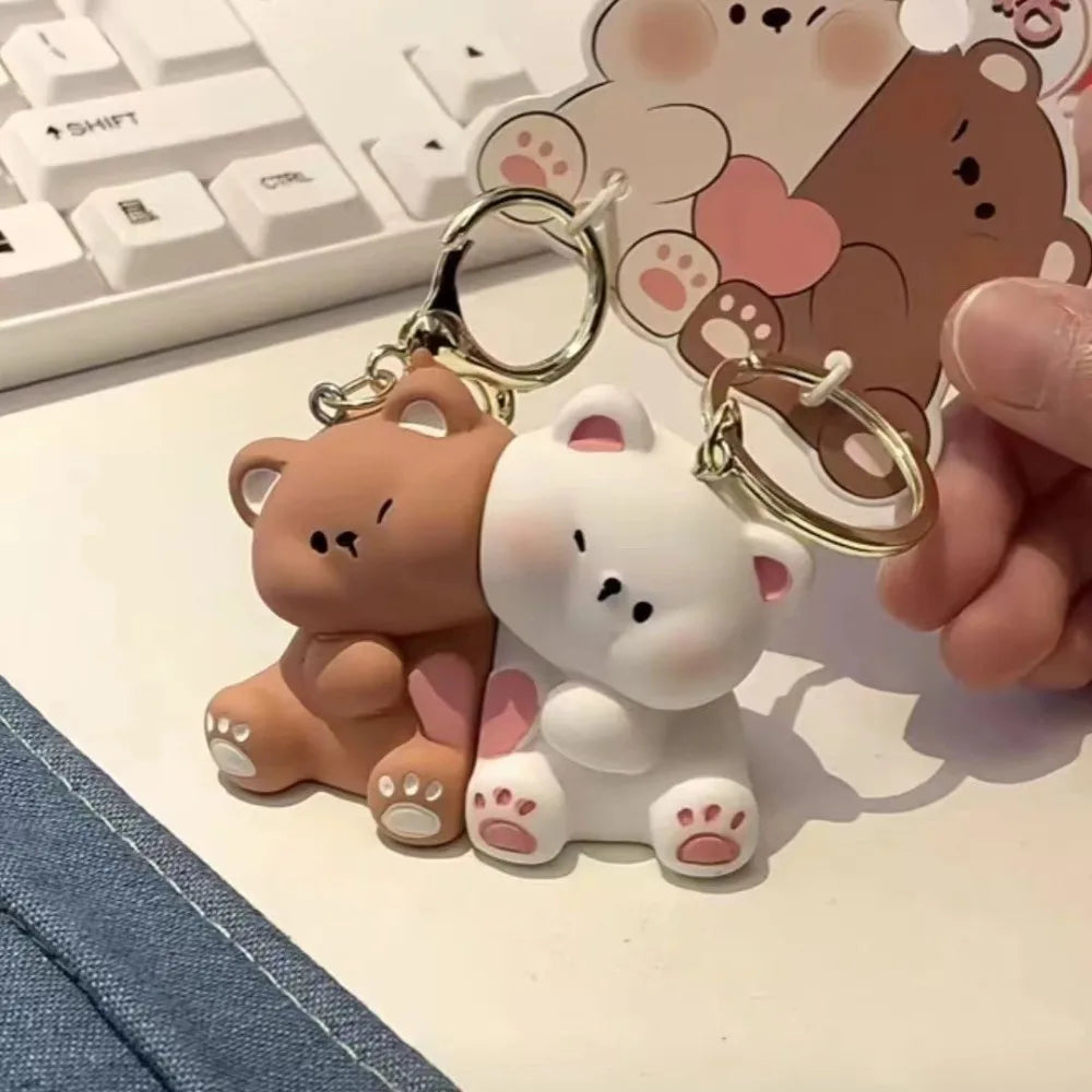 ONLY A FEW LEFT!!!! Magnetic Kawaii Friendship/Couples Keychain